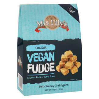 Mrs. Tilly's Vegan Sea Salt Fudge -- 5.29oz (150g)