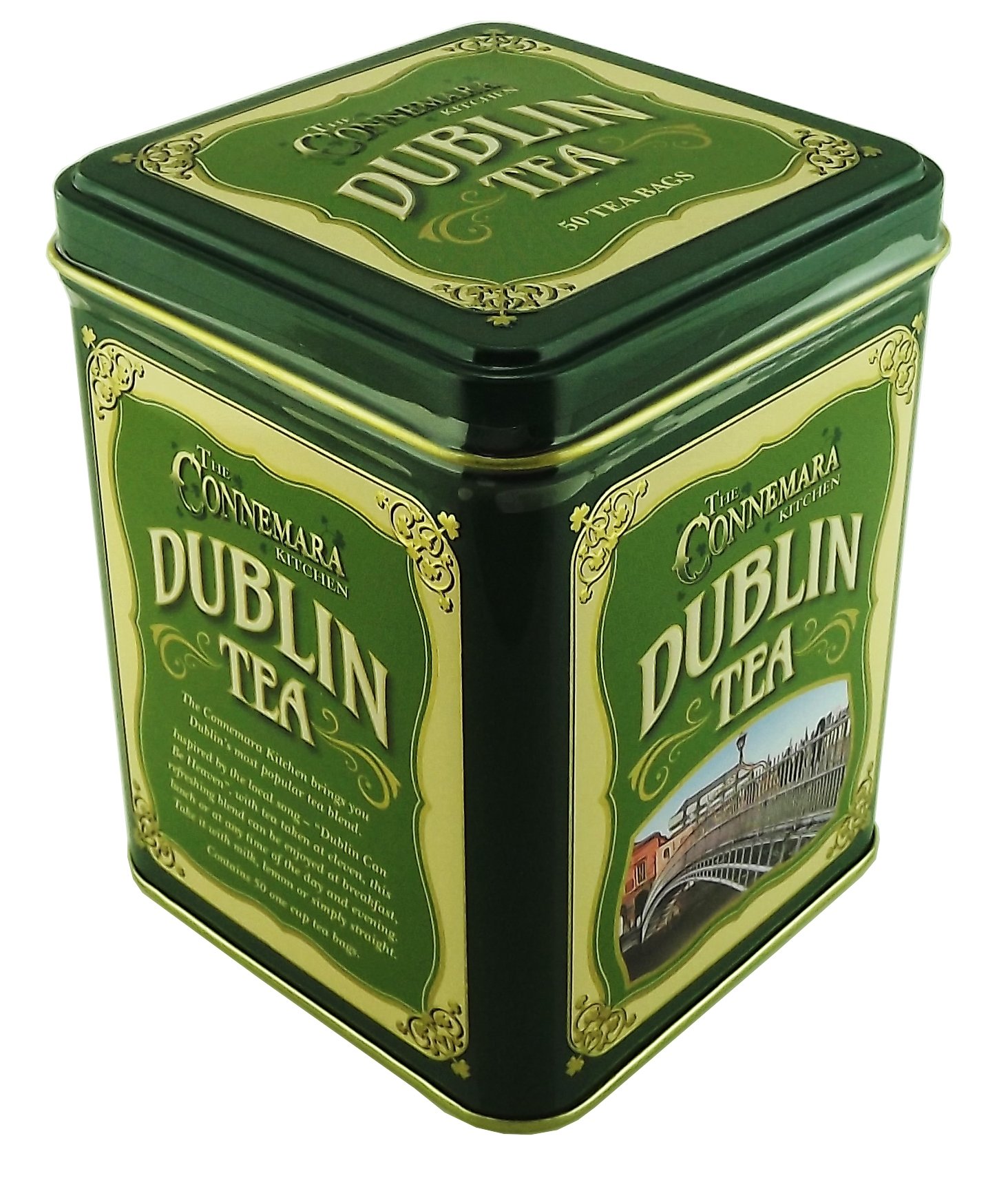 The Connemara Kitchen Dublin Tea Tin – 50 Tea Bags