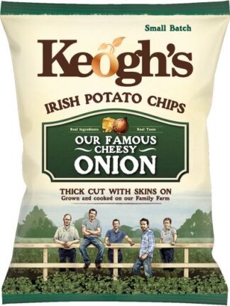 Keogh’s Mature Irish Cheese And Onion Crisps -- 40g