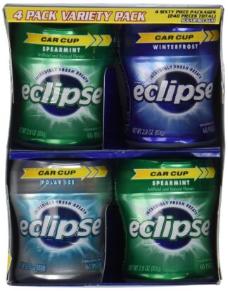 Eclipse Big-E Gum Variety Pack - 60 Count (Pack of 4)