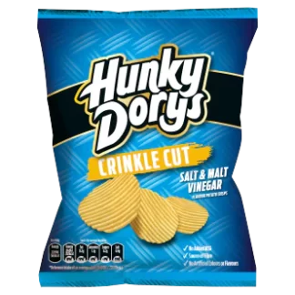 Hunky Dorys Salt & Vinegar Crisps -- 37g