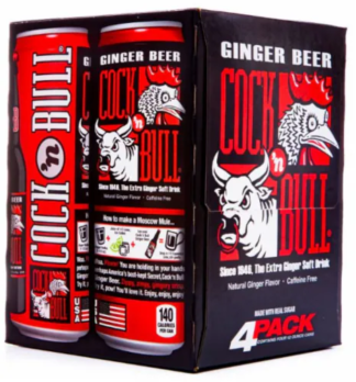 Cock’n Bull Ginger Beer 12 oz Can -- 4 Pack