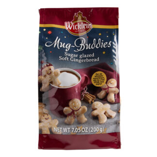 Wicklein Mug-Buddies Sugar Glazed Soft Gingerbread Cookies -- 200g