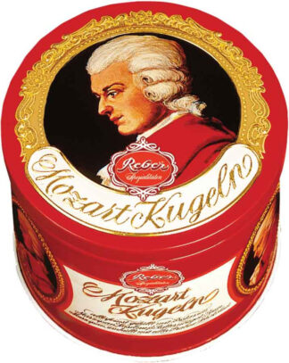 Reber Mozart Kugel in Luxury Tin -- 15 piece