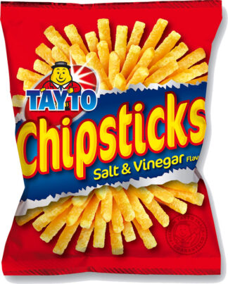 Tayto Chipsticks Salt & Vinegar -- 33g