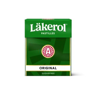 Lakerol Original Herb Menthol Licorice Sugar Free Candy Drops – 23g
