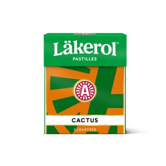 Lakerol Cactus Licorice Sugar Free Candy Drops -- 23g