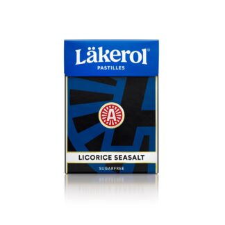 Lakerol Sea Salt Licorice Sugar Free Candy Drops  -- 75g