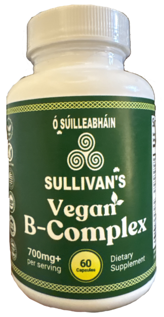 Ó SÚILLEABHÁIN SULLIVAN'S Vegan B-Complex -- 60 Vegetarian Capsules