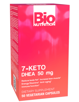 Bio Nutrition 7-Keto DHEA 50mg -- 50 Vegetarian Capsules
