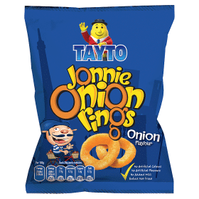 Tayto Jonnie Onion Rings -- 28g