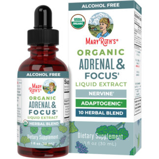MaryRuth's Organic Adrenal & Focus Liquid Extract – 1 fl. oz.