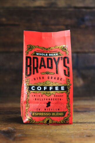 Brady’s Coffee Espresso Blend Whole Bean Coffee -- 227g