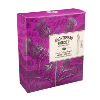 Shortbread House of Edinburgh Shortbread Mini Shortbread Biscuits with Cinnamon and Demerara — 150g