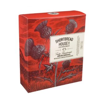 Shortbread House of Edinburgh Shortbread Mini Shortbread Biscuits with Dark Chocolate and Orange — 150g