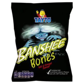 Tayto Banshee Bones Salt & Vinegar Crisps — 40g