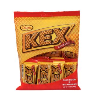 Cloetta Kex Mini Chocolate Covered Wafer Bars Bag -- 5.5oz (156g)