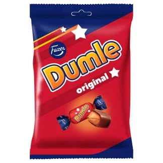 Fazer Dumle Soft Toffee with Milk Chocolate Bag -- 7.05oz (200g)