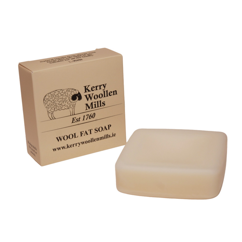 Kerry Woollen Mills Wool Fat Moisturizing Bar Soap -- 75 Gram