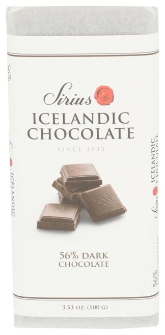 Nói Síríus Icelandic Chocolate 56% Dark Chocolate Bar — 3.5oz (100g)