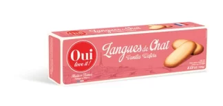 Oui Love It! Langues De Chat Vanilla Wafers -- 3.52 oz (100g)