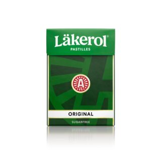 Lakerol Original Herb Menthol Licorice Sugar Free Candy Drops -- 75g