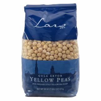 Lars Own Yellow Peas -- 18 oz (511g)