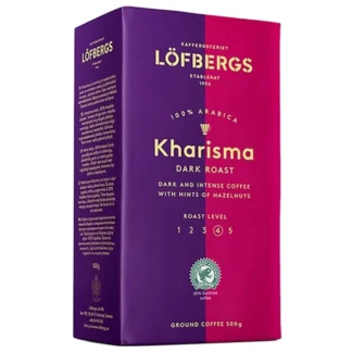 Lofbergs Kharisma Dark Roast Ground Coffee -- 17.6 oz (500g)